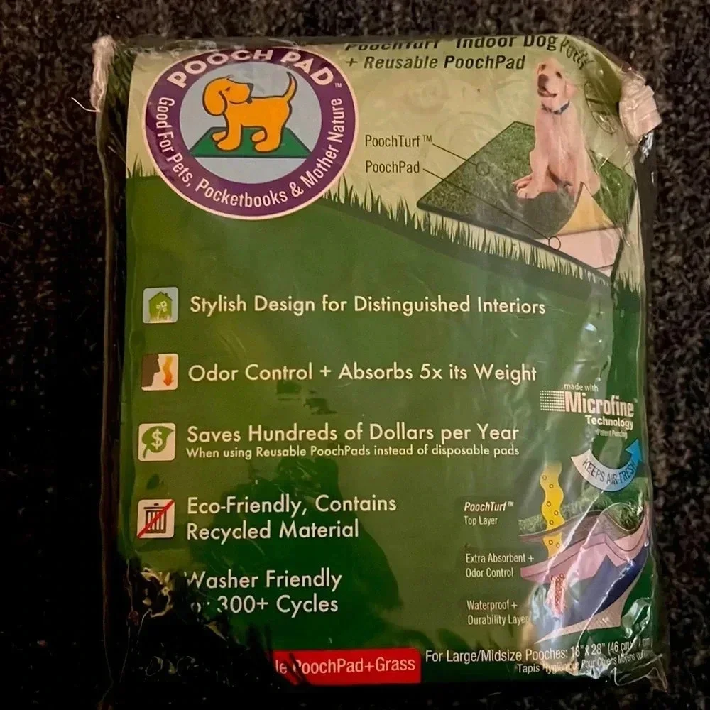 PoochPads Indoor Pooch Turf Dog Potty 18x28‎